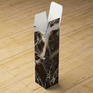Marbled-Abstract Expressionism by Shirley Taylor Wine Box