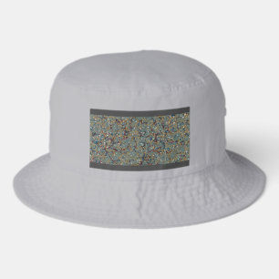 Marbled Abstract Painting Bucket Hat