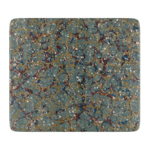 Marbled Abstract Painting Cutting Board