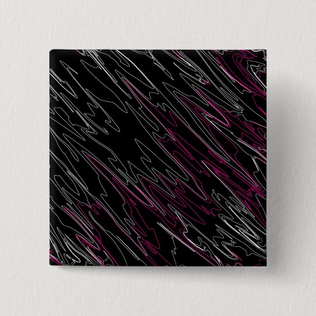 Marbled Black Pink Button (Front)