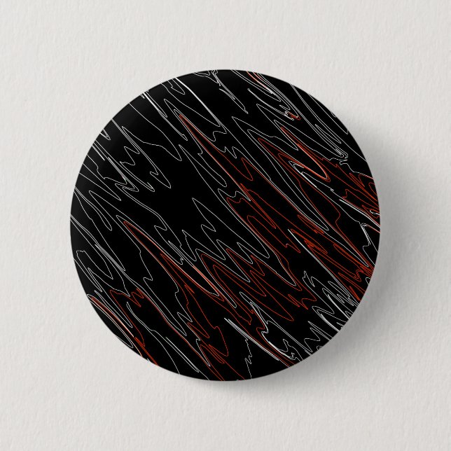 Marbled Black Red Button (Front)