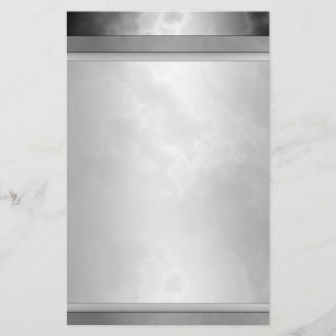 Marbled Black Stationary 5.5" x 8.5" Stationery