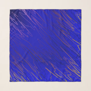 Marbled Blue Scarf