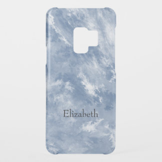 Marbled Blue White Abstract Sky personalized Uncommon Samsung Galaxy S9 Case