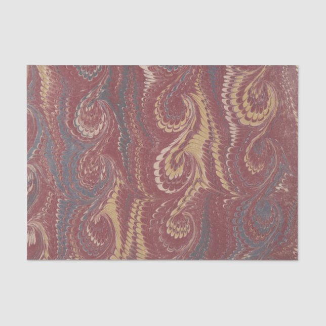 Marbled End Paper (Front)