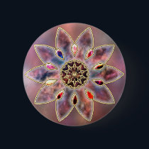 Marbled Galaxies Button