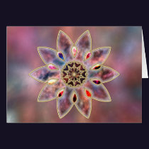 Marbled Galaxies Card