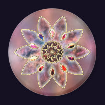 Marbled Galaxies Magnet