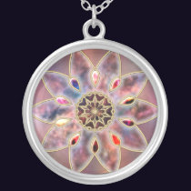 Marbled Galaxies Necklace