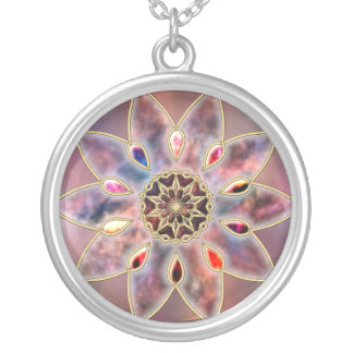 Marbled Galaxies Necklace