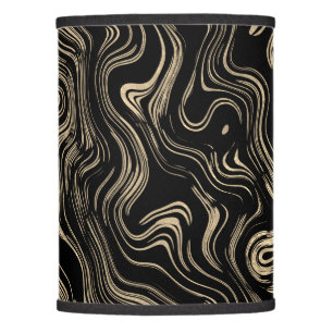 Marbled Gold Lamp Shade