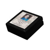 Marbled Memorial Custom Keepsakes Gift Box (Side)
