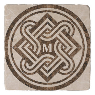 Marbled Ornament Trivet