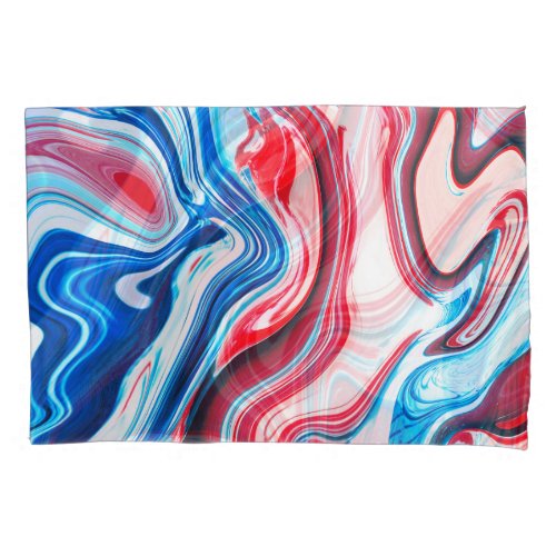 Marbled Paint Liquid Grunge Texture Pillow Case