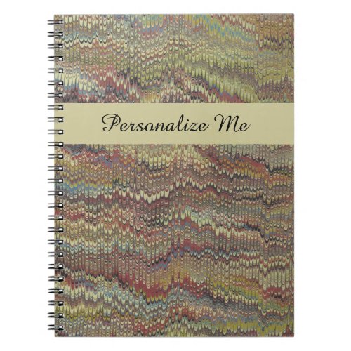 Marbled Paper Notebook