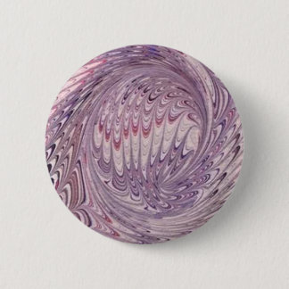 Marbled Paper Swirl (lavender) Pinback Button