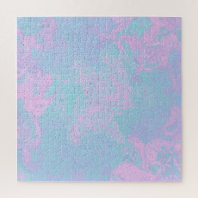 Marbled Pastel Jigsaw Puzzle (Vertical)