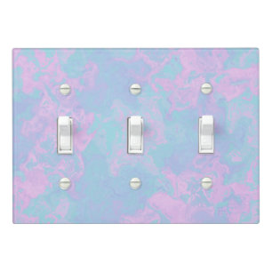 Marbled Pastel Light Switch Cover