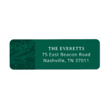 Marbled Pines Return Address Label