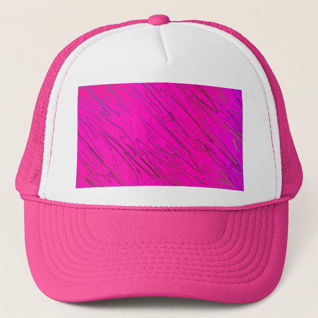 Marbled Pink Trucker Hat (Front)