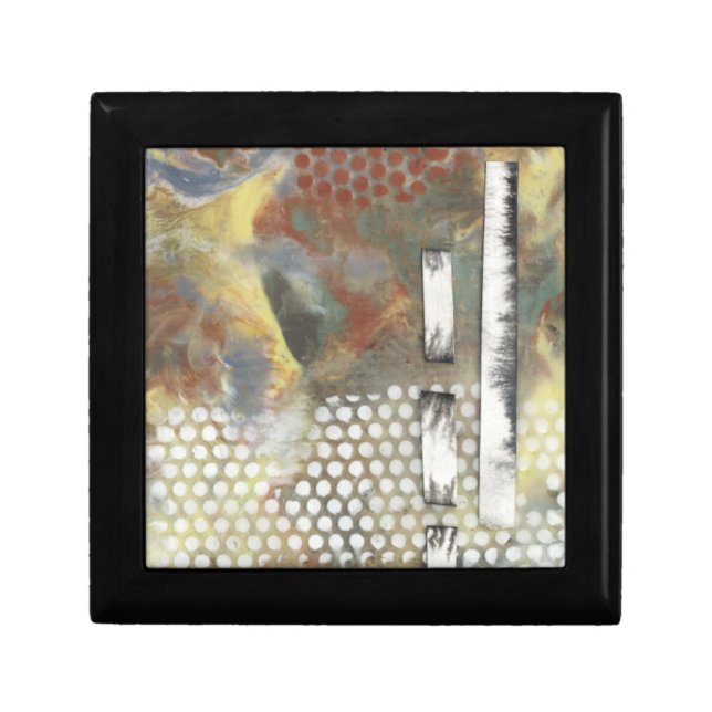 Marbled Pixels II Jewelry Box (Front)