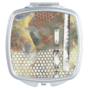 Marbled Pixels II Mirror For Makeup
