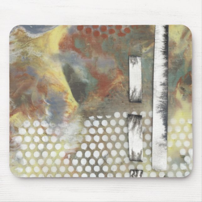 Marbled Pixels II Mouse Pad (Front)