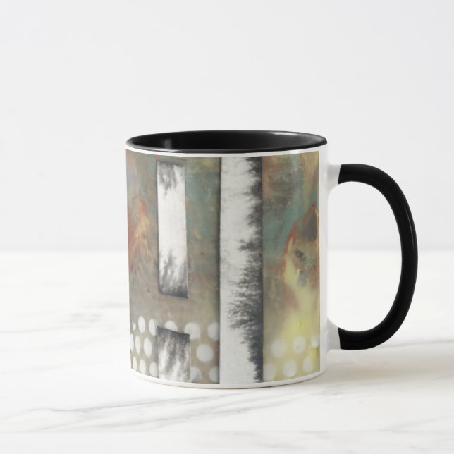 Marbled Pixels II Mug (Right)