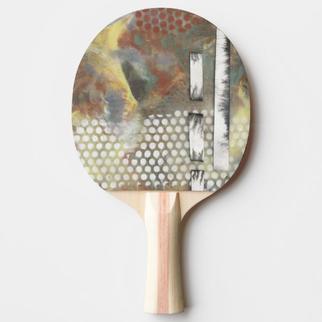 Marbled Pixels II Ping-Pong Paddle (Front)