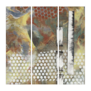 Marbled Pixels II Triptych