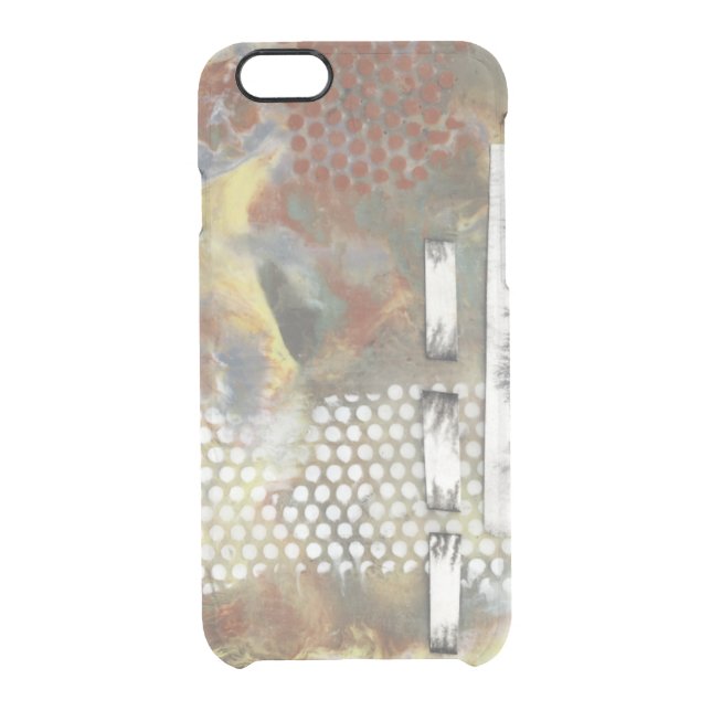 Marbled Pixels II Uncommon iPhone Case (Back)