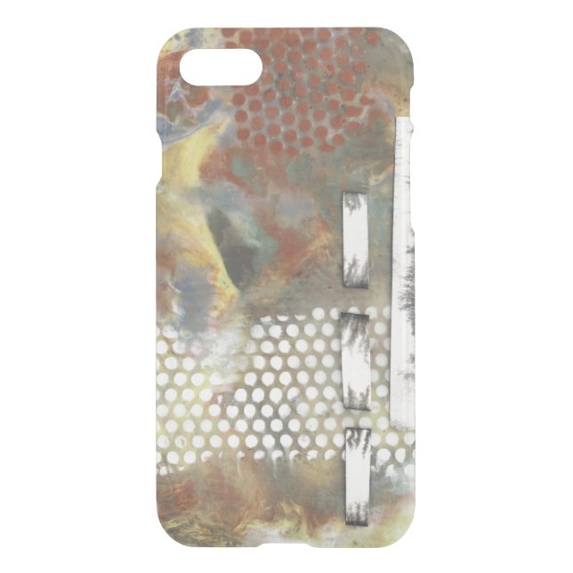 Marbled Pixels II Uncommon iPhone Case (Back)
