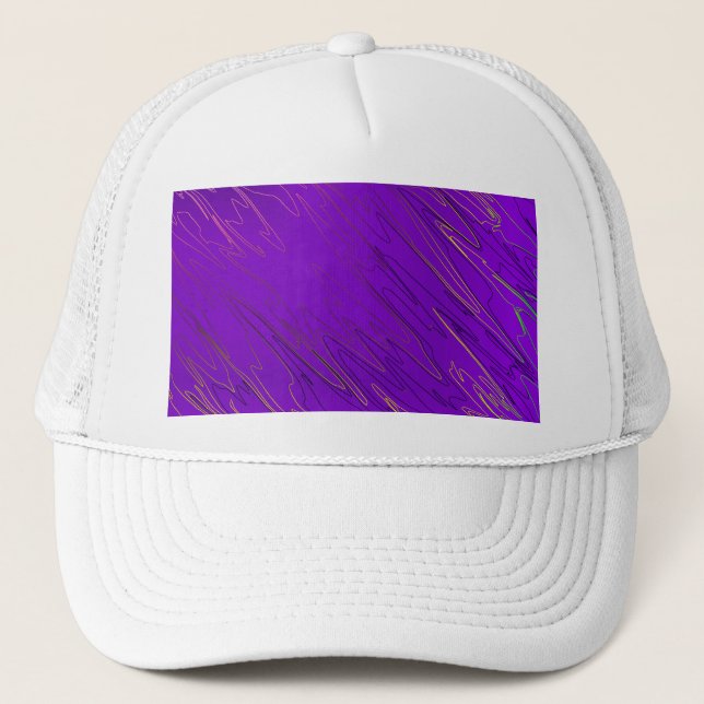 Marbled Purple Trucker Hat (Front)