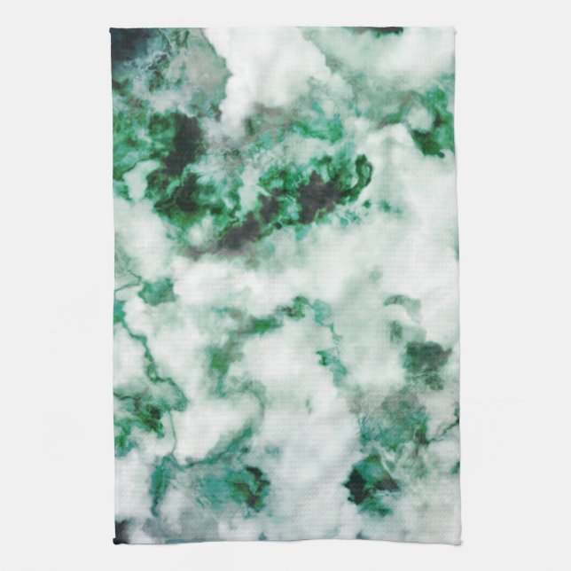 Marbled Quartz Texture Kitchen Towel (Vertical)