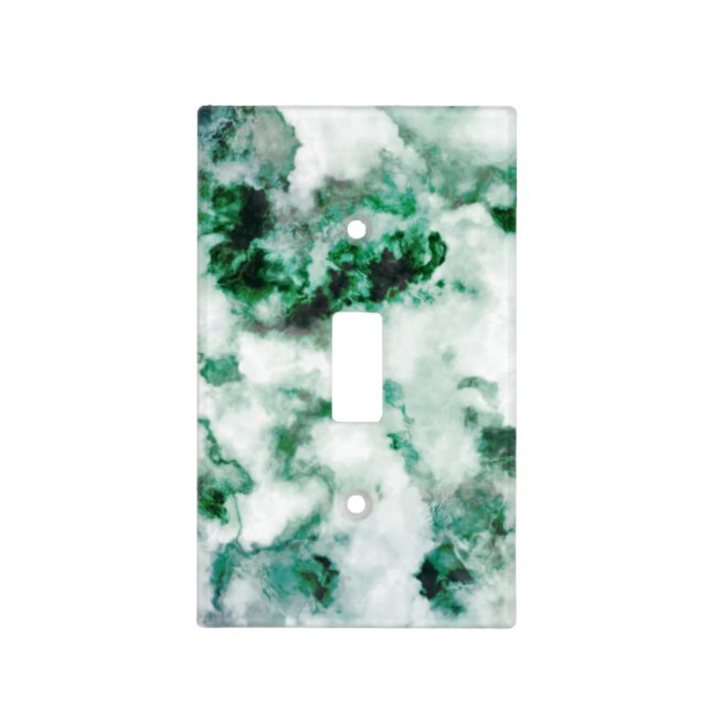 Marbled Quartz Texture Light Switch Cover (Front)