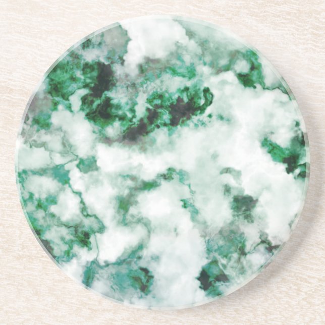 Marbled Quartz Texture Sandstone Coaster (Front)