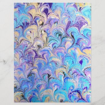 Marbled Scrapbook Paper by tinsleylane at Zazzle