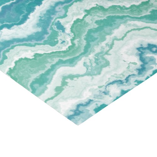 marbled sea foam  tissue paper
