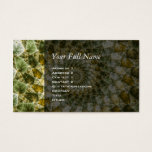 Marbled Shards - Mandelbrot Art Business Card