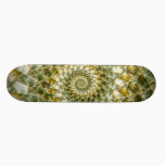 Marbled Shards - Mandelbrot Art Skateboard Deck