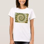 Marbled Shards - Mandelbrot Art T-Shirt