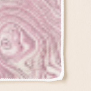 Marbled Silk Moire Pattern in Dusty Pink Scarf