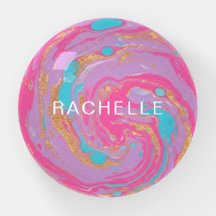 Marbled Swirl Paperweight