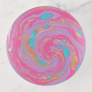 Marbled Swirl Trinket Tray