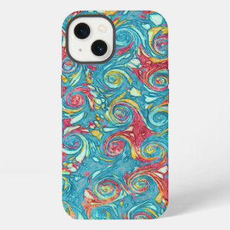 Marbled Swirls iPhone 13 Case