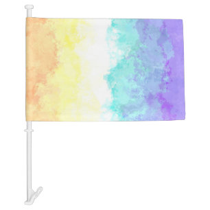Marbled Swirly Boho Abstract Genderfaun Pride Flag