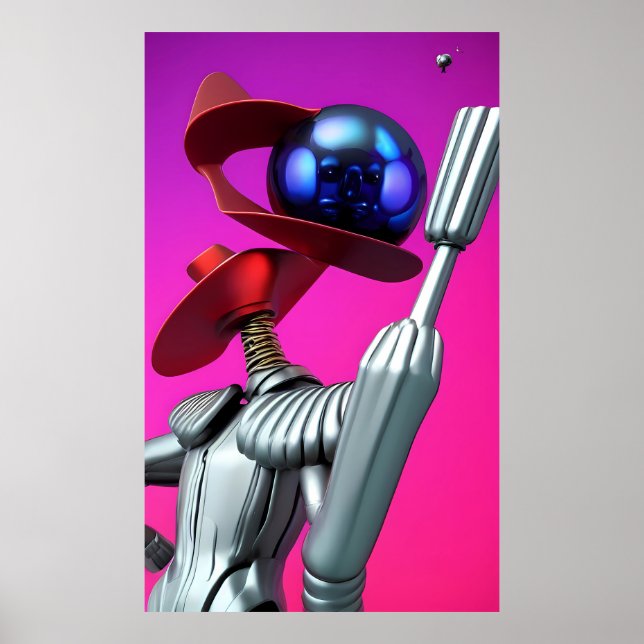 Marbled to Perfection - Ken Gage Art Poster (Front)
