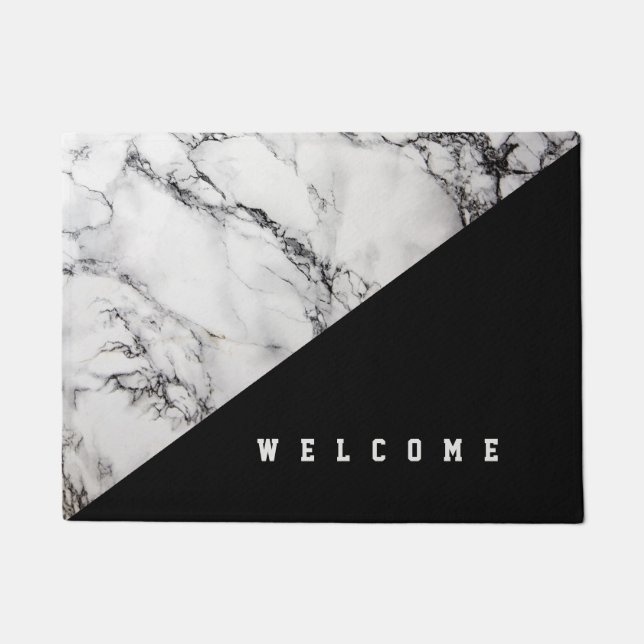 Marbled Triangle  Doormat (Front)