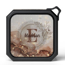 Marbled Watercolor with Glitter Accents