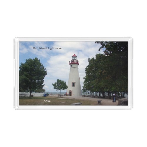 Marblehead Lighthouse acrylic tray